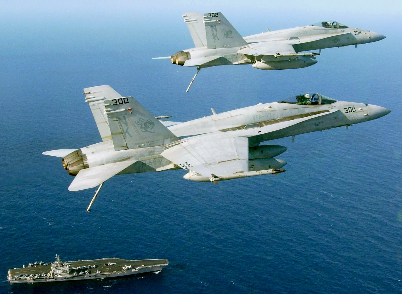 vfa-113 stingers f/a-18c hornet cvw-14 uss ronald reagan cvn-76 2008 48