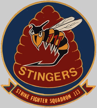 vfa-113 stingers insignia crest patch strike fighter squadron us navy 03