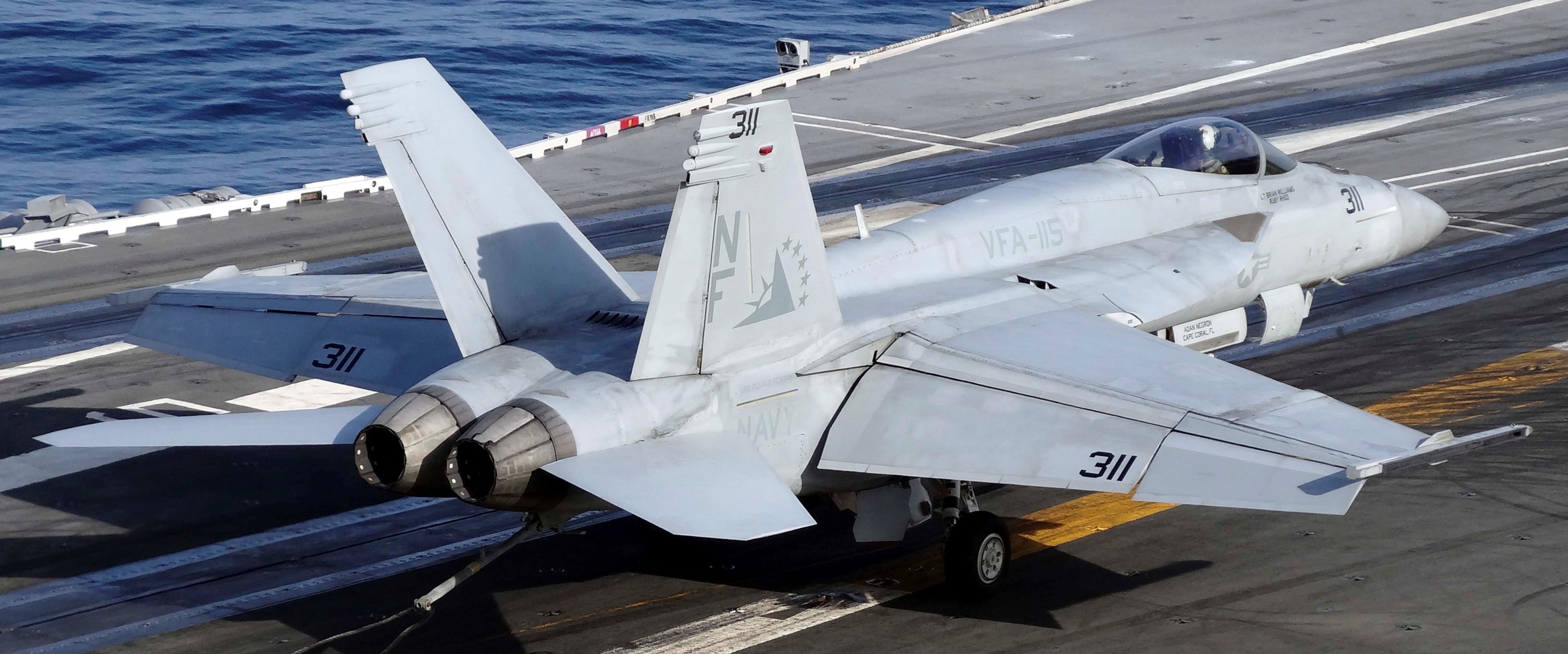 vfa-115 eagles strike fighter squadron f/a-18e super hornet cvw-5 uss ronald reagan cvn-76 2016 13