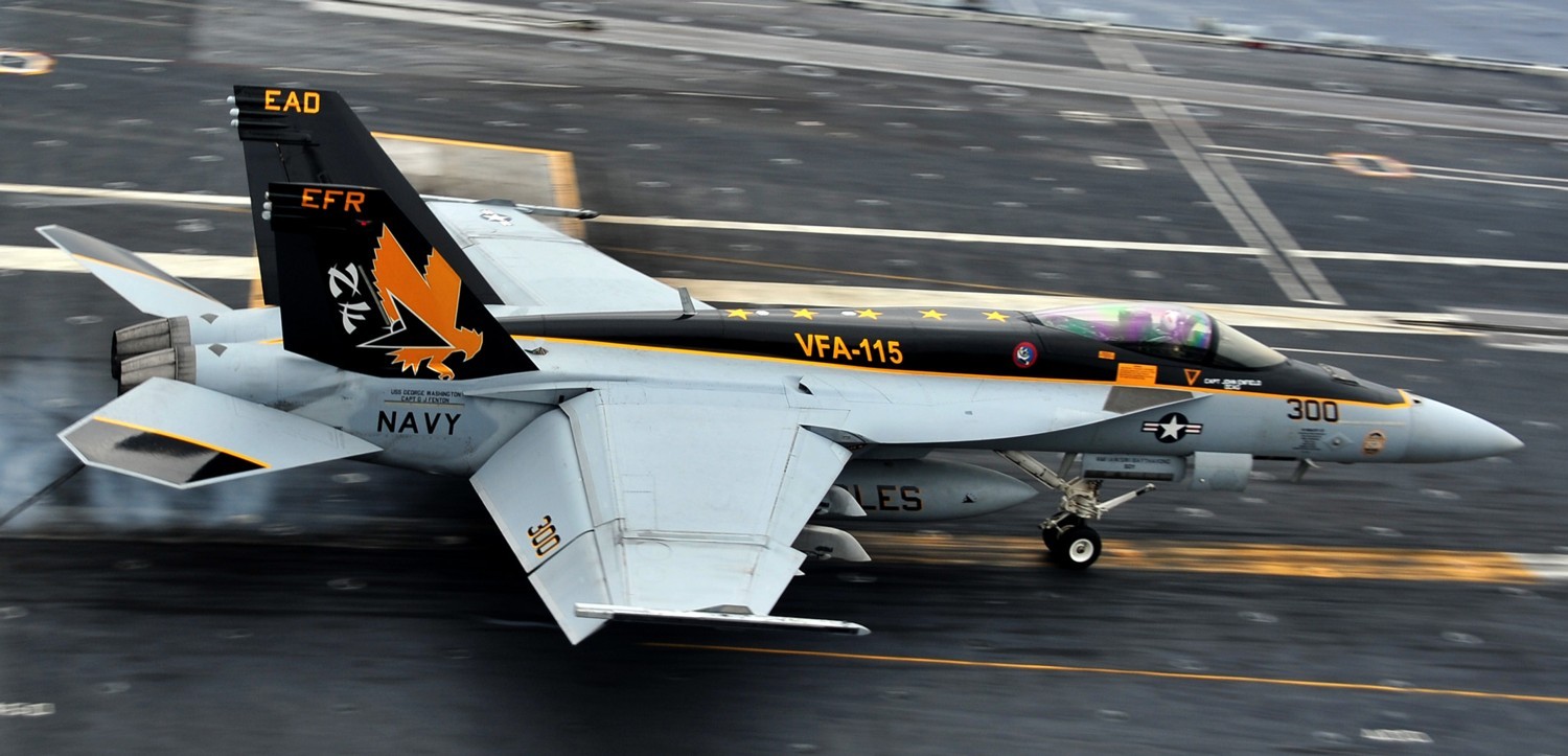 vfa-115 eagles strike fighter squadron f/a-18e super hornet cvw-5 uss george washington cvn-73 2014 26
