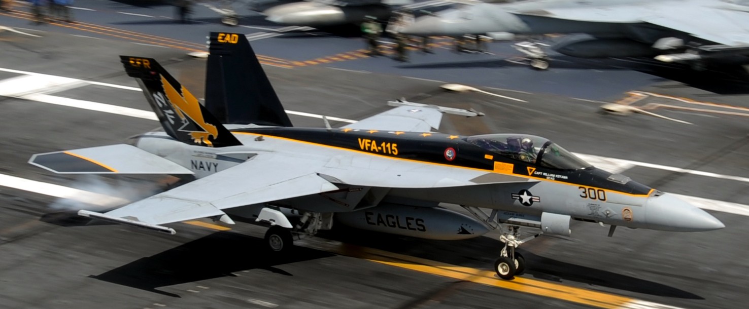 vfa-115 eagles strike fighter squadron f/a-18e super hornet cvw-5 uss george washington cvn-73 2013 33