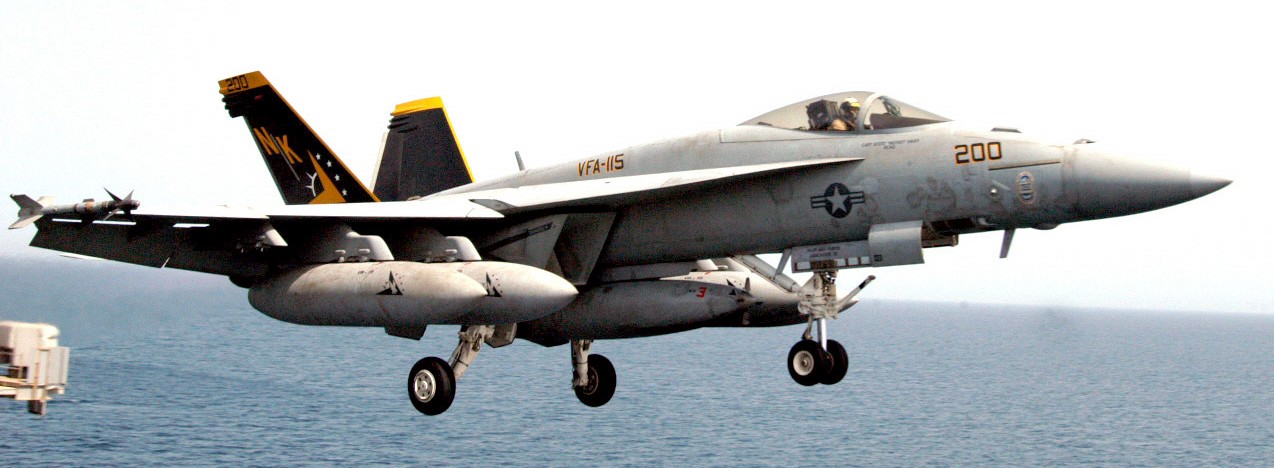 vfa-115 eagles strike fighter squadron f/a-18e super hornet cvw-14 uss abraham lincoln cvn-72 2003 60