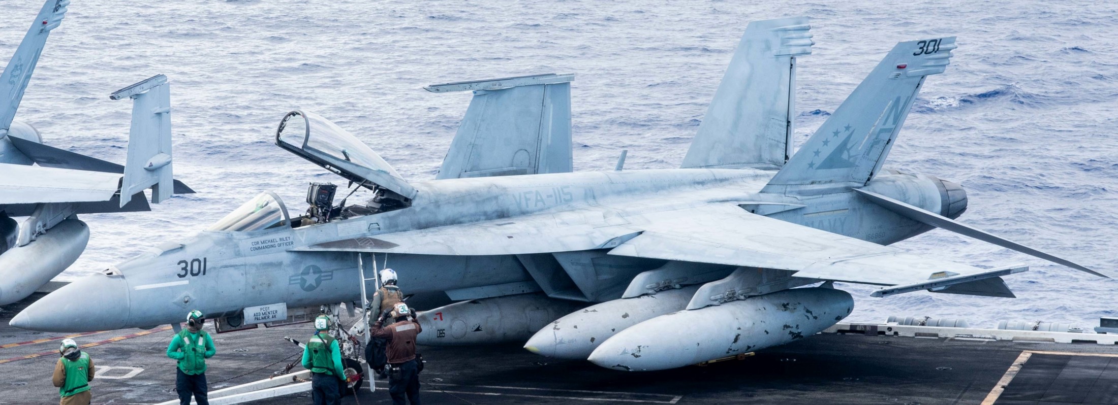 vfa-115 eagles strike fighter squadron f/a-18e super hornet cvw-5 cvn-76 uss ronald reagan 145