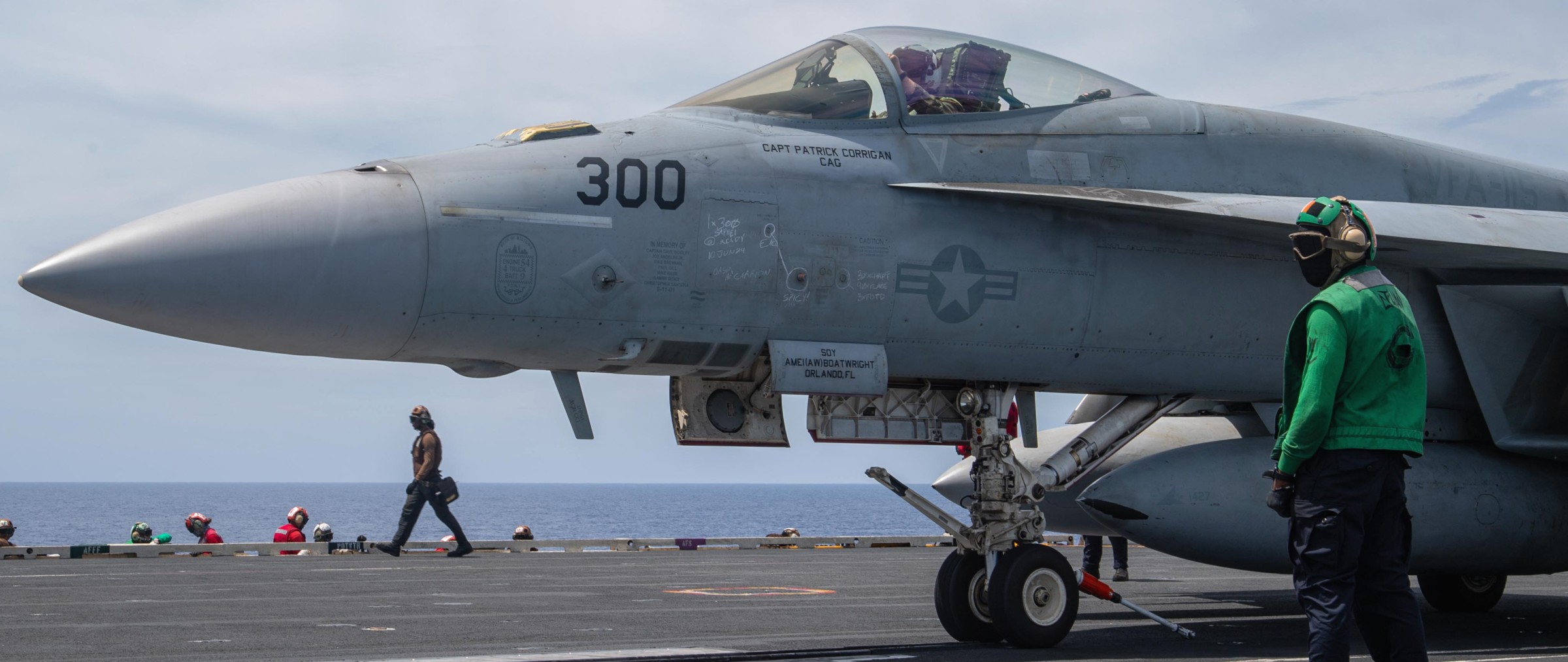 vfa-115 eagles strike fighter squadron f/a-18e super hornet cvw-5 cvn-76 uss ronald reagan june 2024