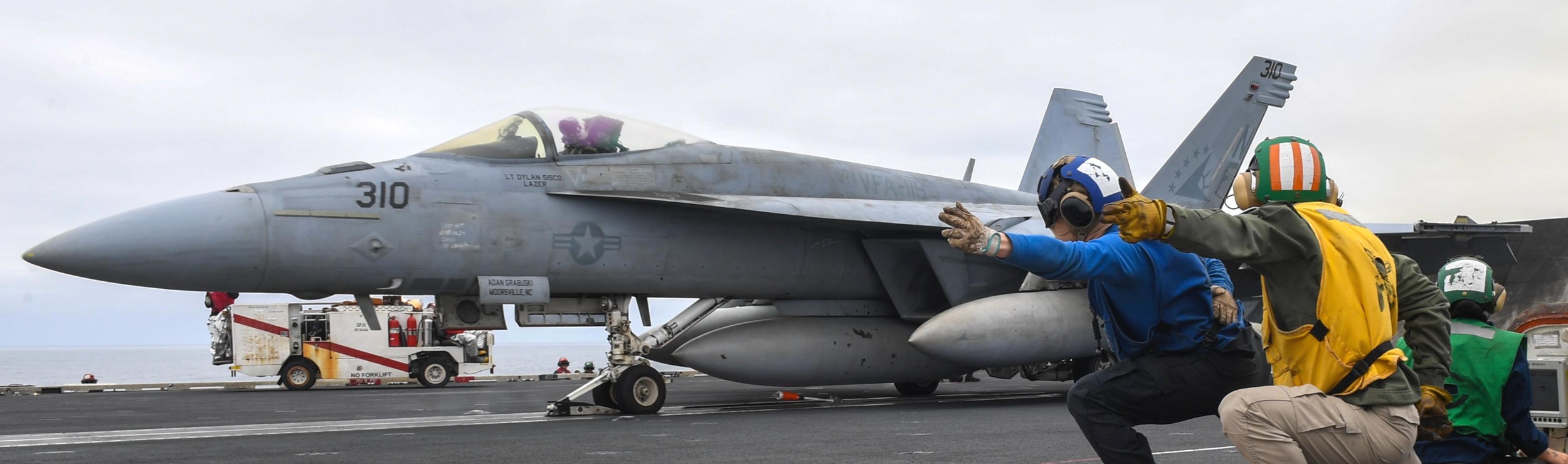 vfa-115 eagles strike fighter squadron f/a-18e super hornet cvw-5 cvn-76 uss ronald reagan fly-out 2024