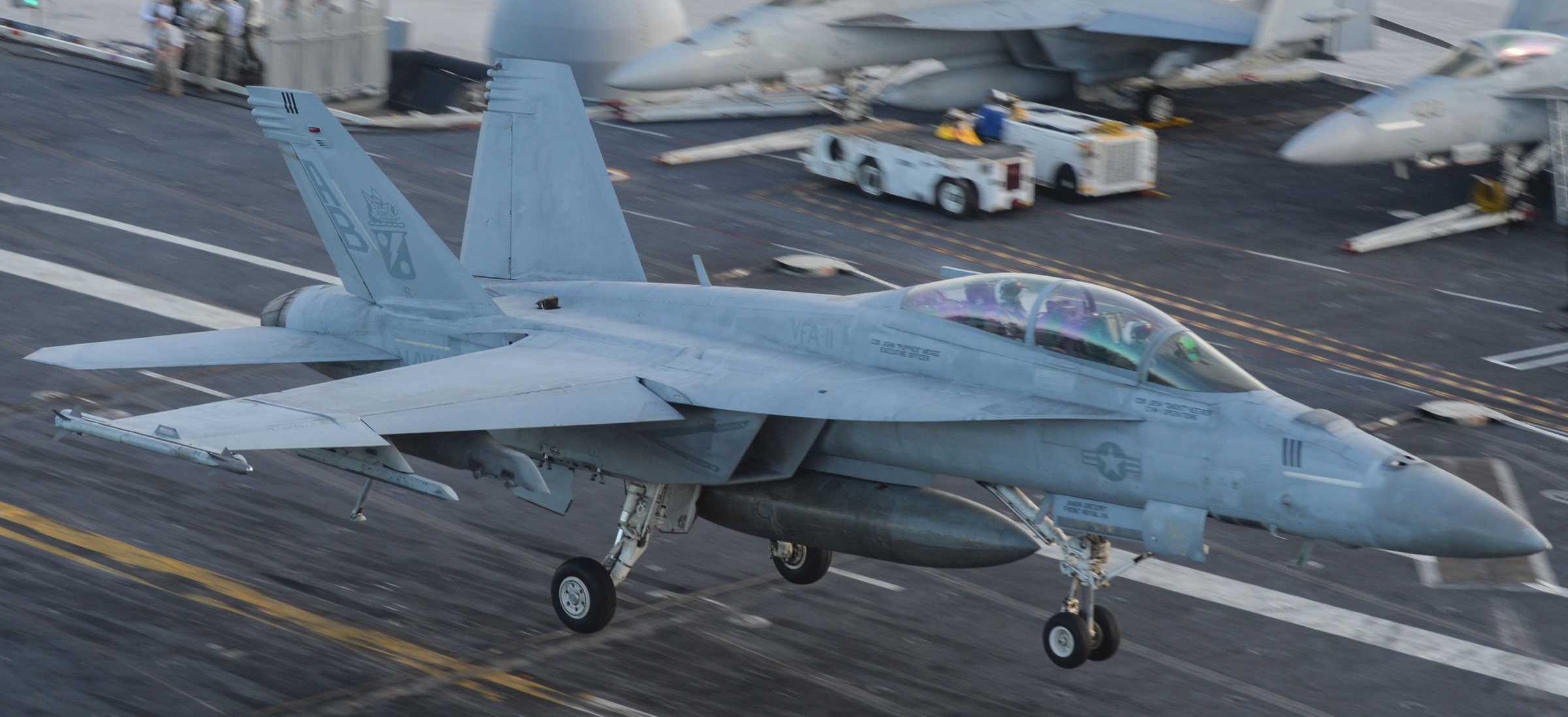 vfa-11 red rippers strike fighter squadron us navy f/a-18f super hornet carrier air wing cvw-1 uss harry s. truman cvn-75 62