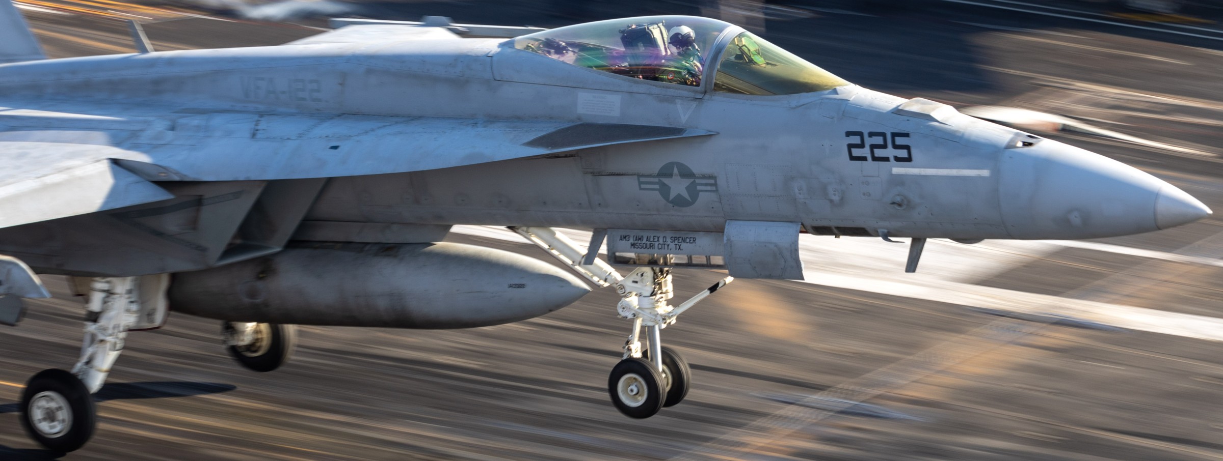 vfa-122 flying eagles strike fighter squadron f/a-18e super hornet cvn-71 uss theodore roosevelt 2025 106