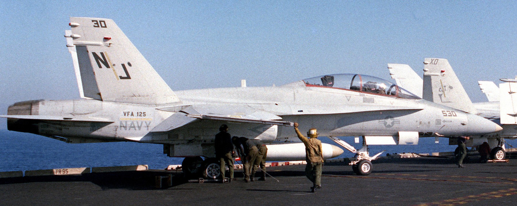 vfa-125 rough raiders strike fighter squadron f/a-18b hornet 1983 26