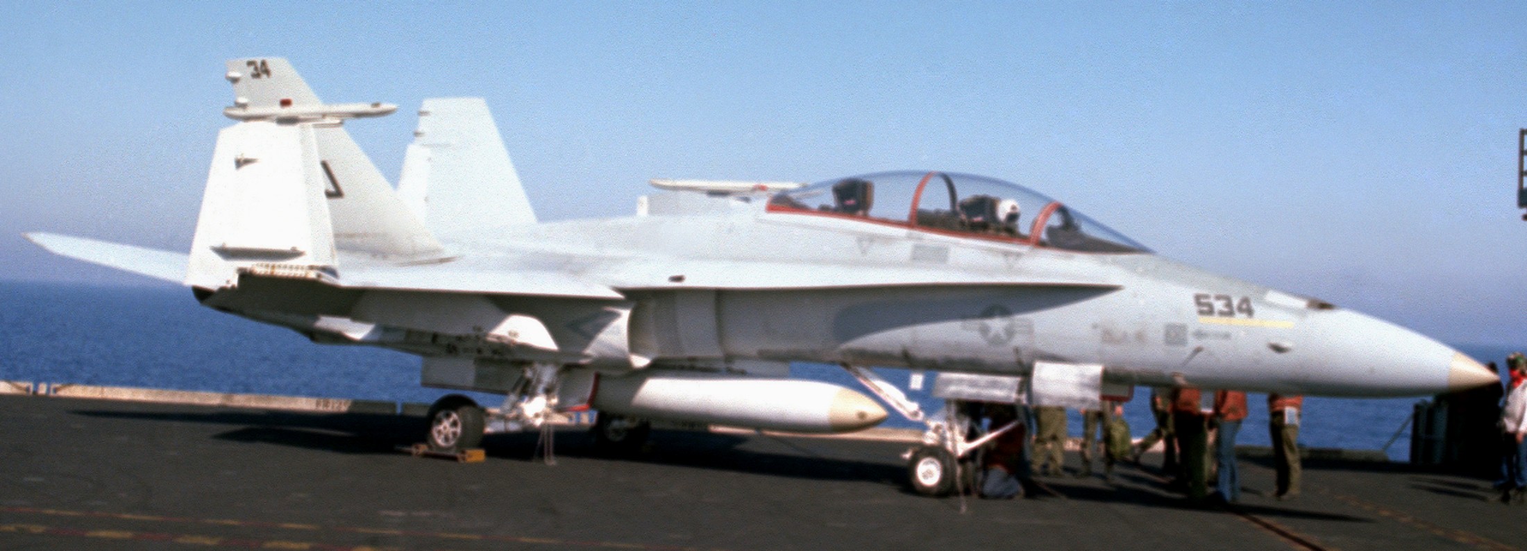 vfa-125 rough raiders strike fighter squadron f/a-18b hornet 1983 43