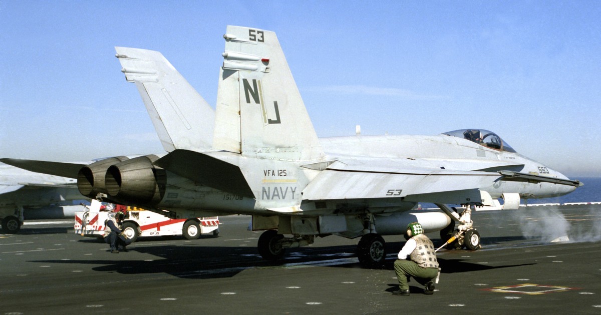 Original VFA-125 Hart Raiders US Marine F-18 Hornet Strike Kämpfer Geschwader 