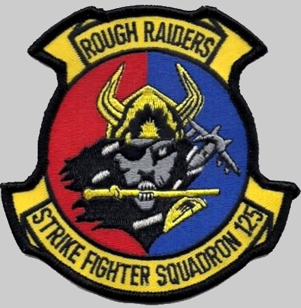 vfa-125 rough raiders patch insignia crest badge strike fighter squadron 04 us navy