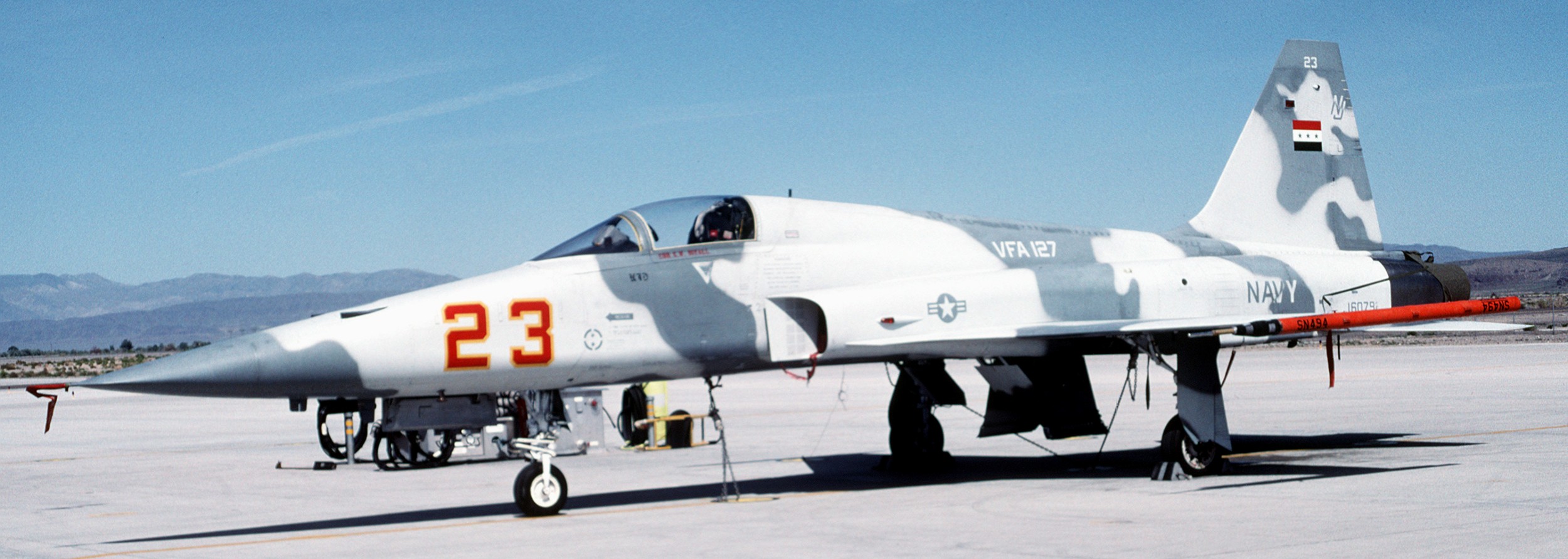 vfa-127 desert bogeys strike fighter squadron f-5e tiger 1993 20 fleet adversary