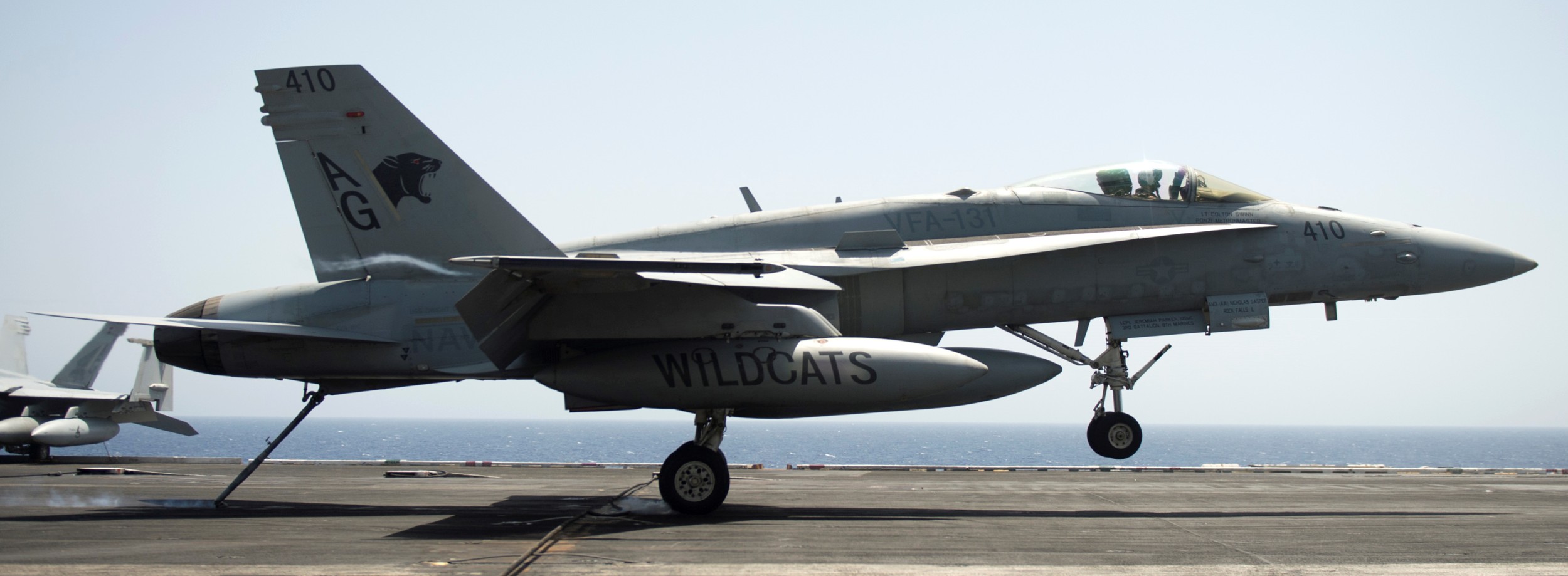 vfa-131 wildcats strike fighter squadron f/a-18c hornet cvw-7 uss dwight d. eisenhower cvn-69 2013 41