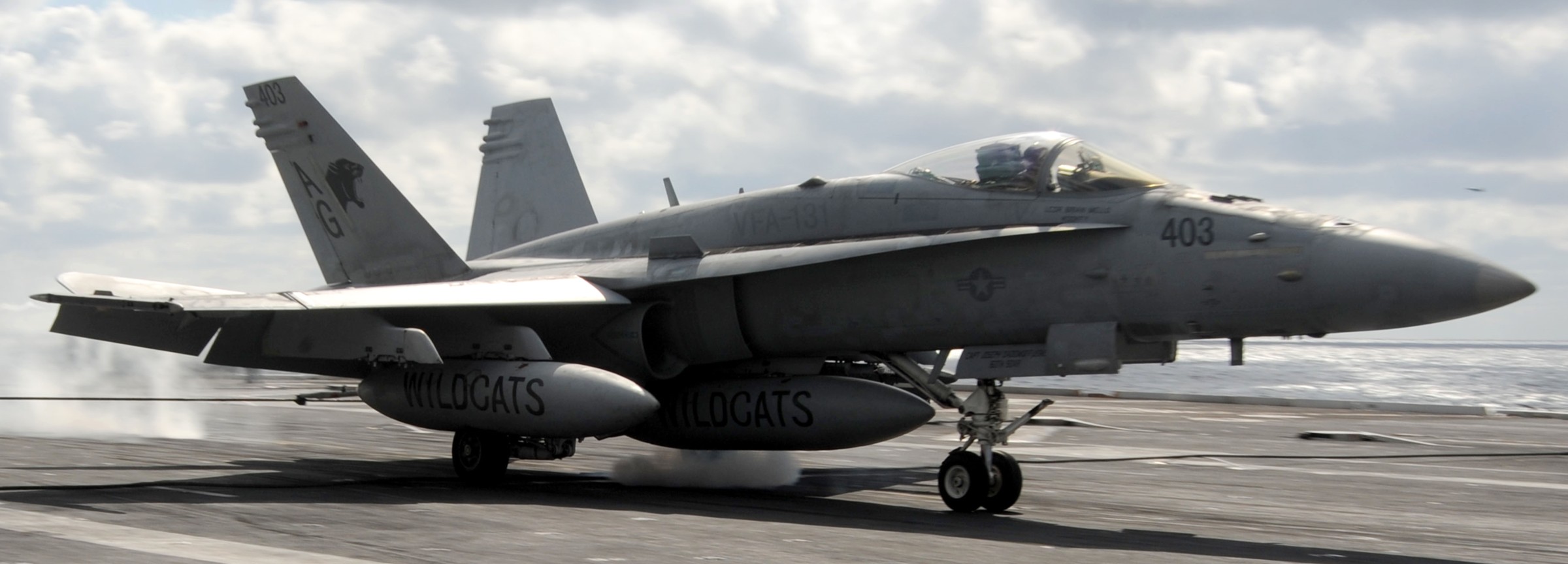 vfa-131 wildcats strike fighter squadron f/a-18c hornet cvw-7 uss dwight d. eisenhower cvn-69 2013 61