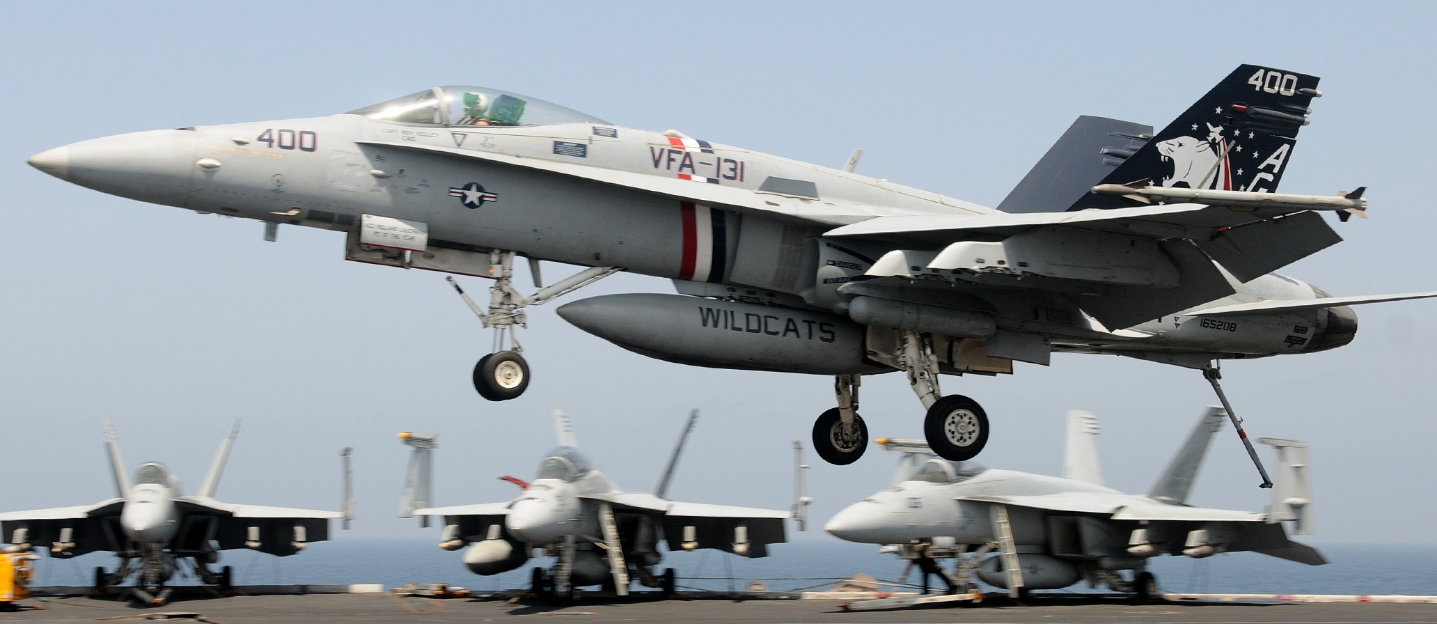 vfa-131 wildcats strike fighter squadron f/a-18c hornet cvw-7 uss dwight d. eisenhower cvn-69 2010 83