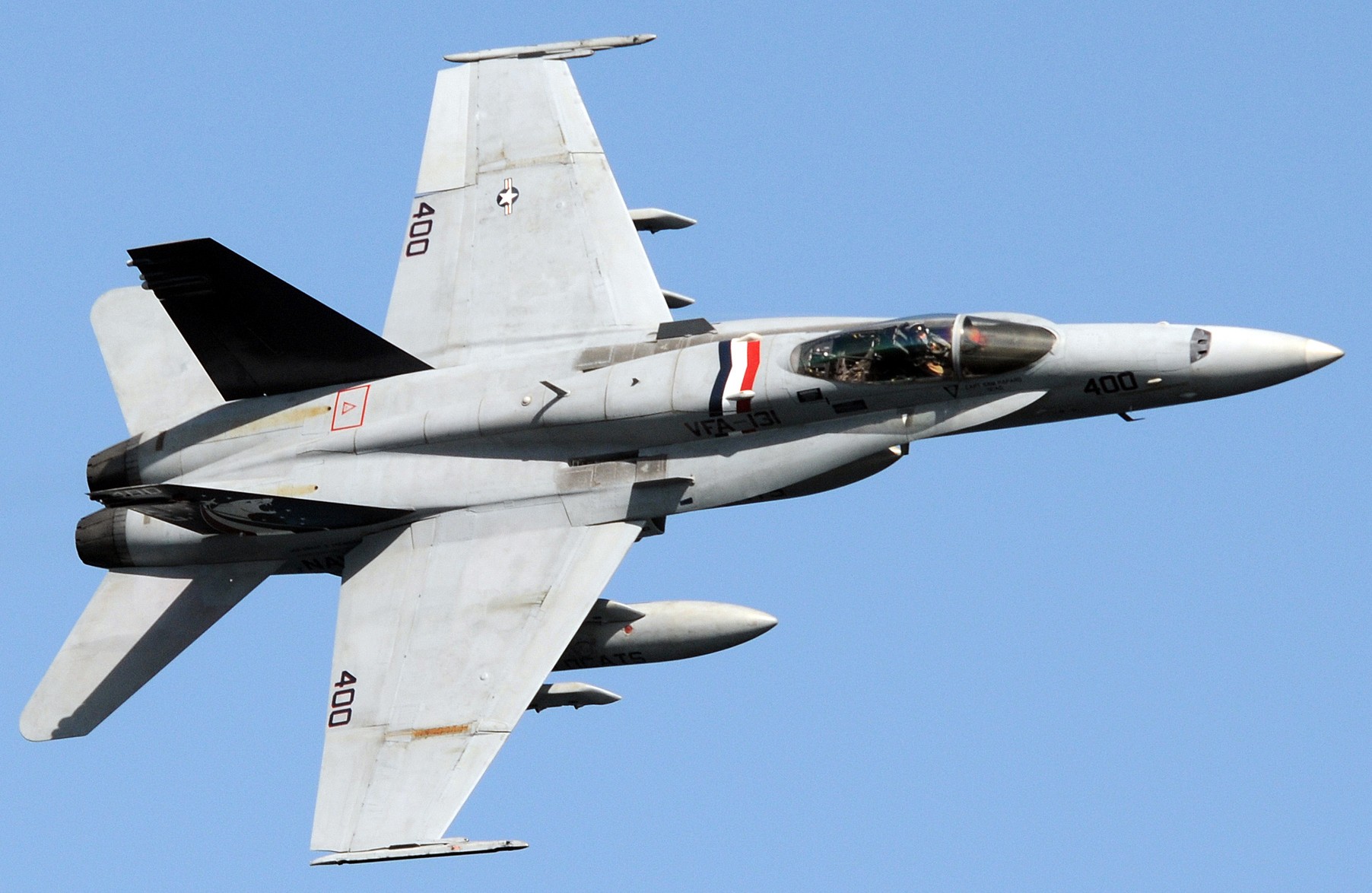 vfa-131 wildcats strike fighter squadron f/a-18c hornet cvw-7 uss dwight d. eisenhower cvn-69 2010 85