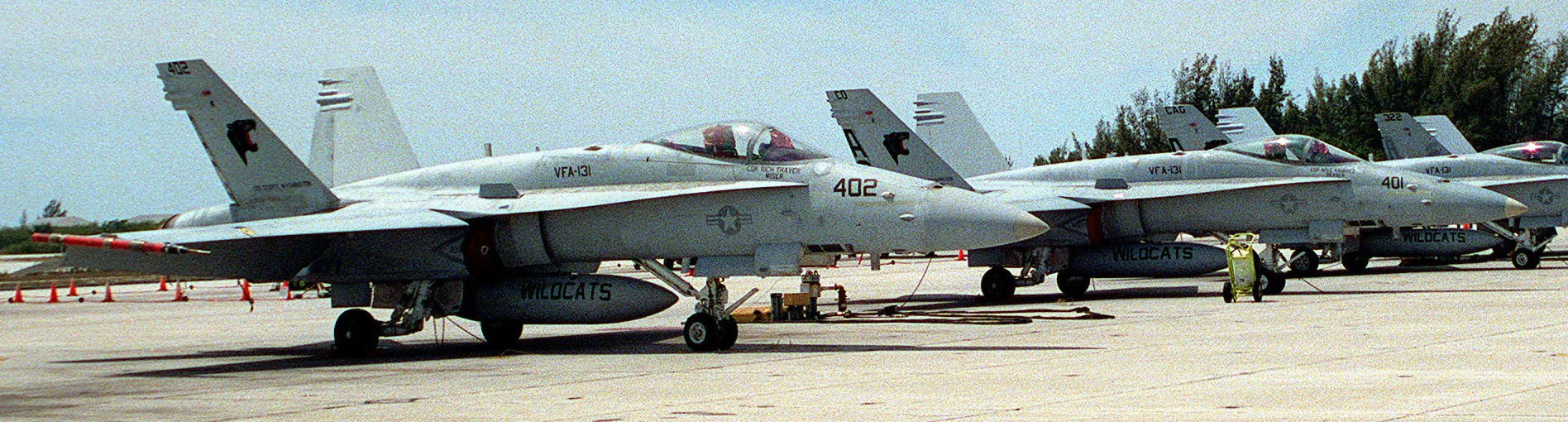 vfa-131 wildcats strike fighter squadron f/a-18c hornet nas key west florida 1993 118
