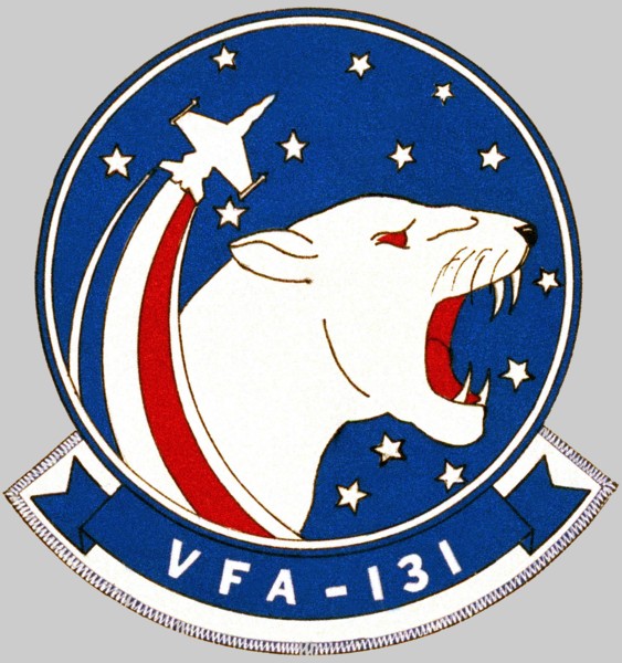 vfa-131 wildcats insignia crest patch badge strike fighter squadron f/a-18 hornet 05