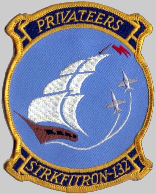 vfa-132 privateers insignia crest patch badge strike fighter squadron us navy