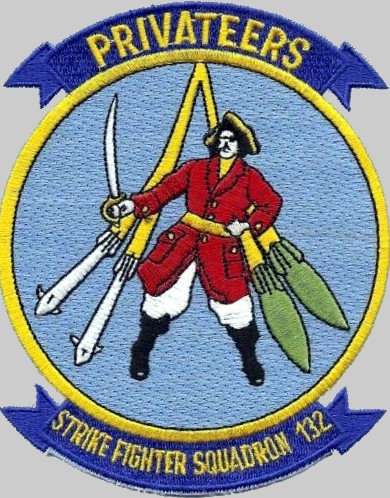 vfa-132 privateers strike fighter squadron patch crest insignia 04