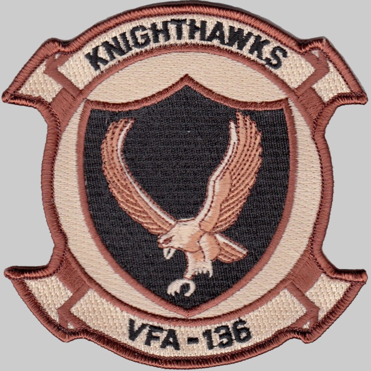 vfa-136 knighthawks strike fighter squadron insignia crest patch 05