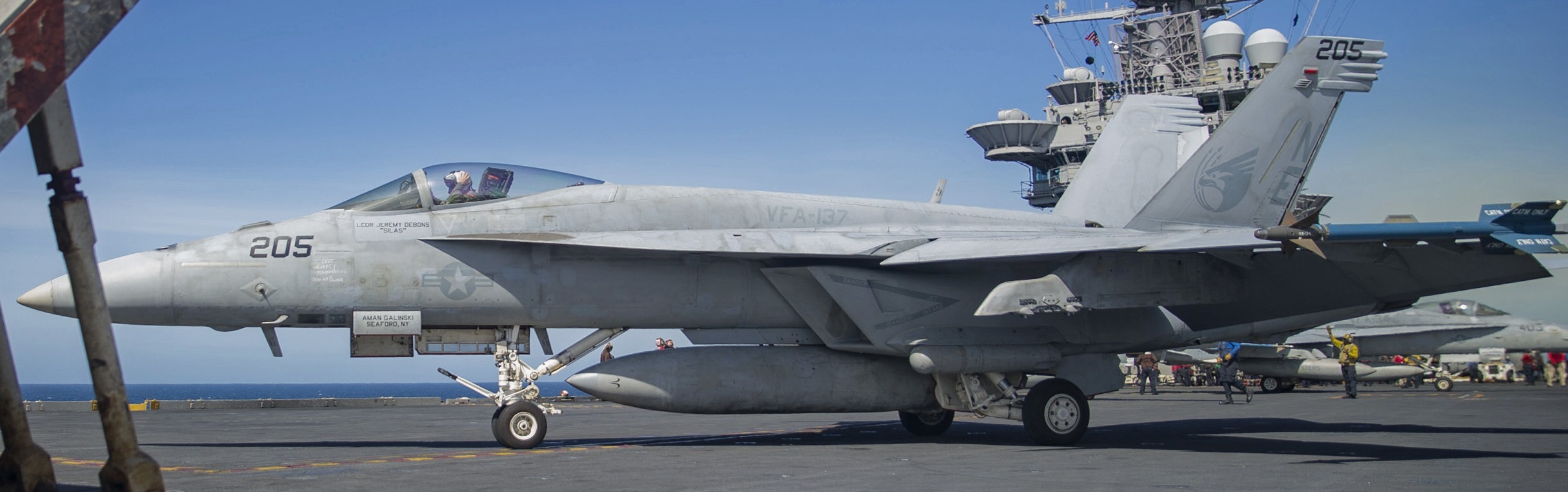 vfa-137 kestrels strike fighter squadron f/a-18e super hornet cvw-2 uss george washington cvn-73 2015 19