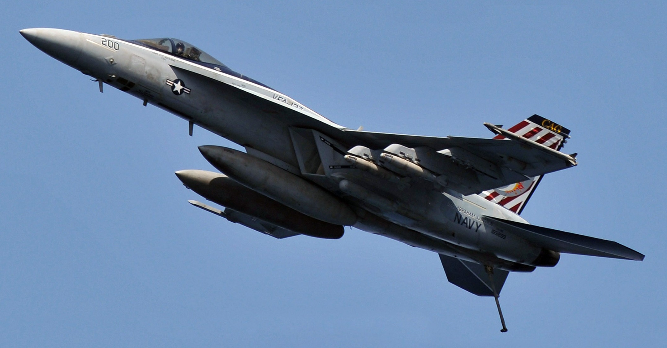 vfa-137 kestrels strike fighter squadron f/a-18e super hornet cvw-2 uss abraham lincoln cvn-72 2008 53