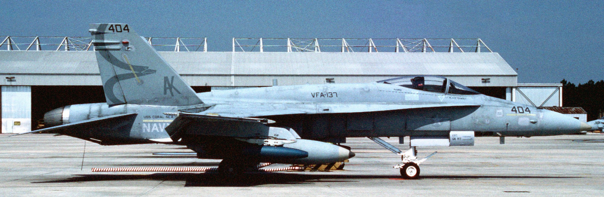 vfa-137 kestrels strike fighter squadron f/a-18a hornet cvw-13 nas fallon nevada 1987 73