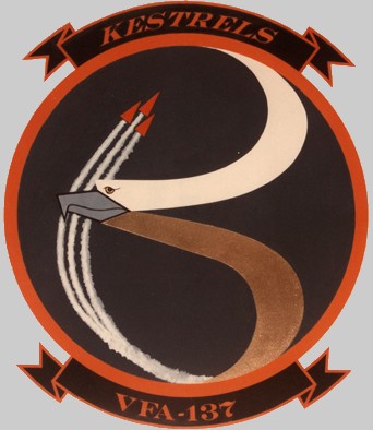 vfa-137 kestrels strike fighter squadron insignia crest patch 05a