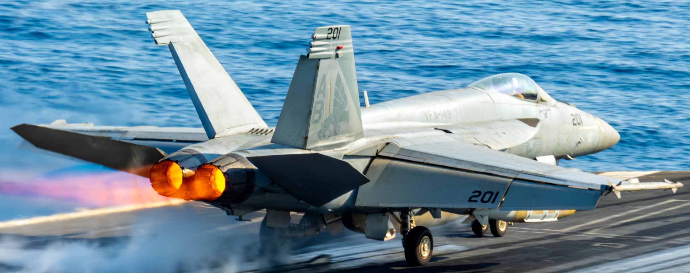 vfa-143 pukin dogs strike fighter squadron f/a-18e super hornet cvn-75 uss harry s. truman 99