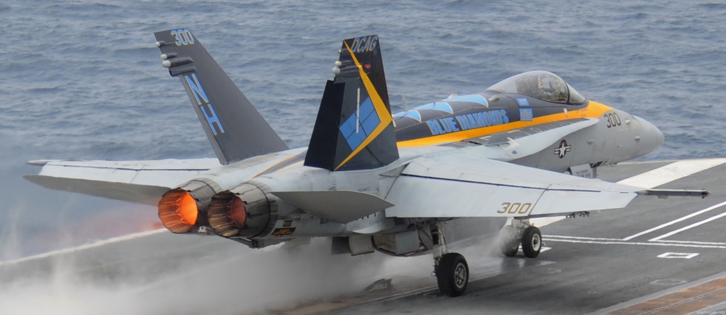 vfa-146 blue diamonds strike fighter squadron f/a-18c hornet carrier air wing cvw-11 uss nimitz cvn-68 73