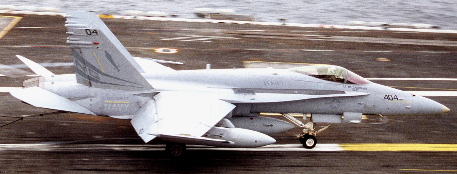 vfa-147 argonauts f/a-18c hornet strike fighter squadron cvw-9 uss nimitz cvn-68 181