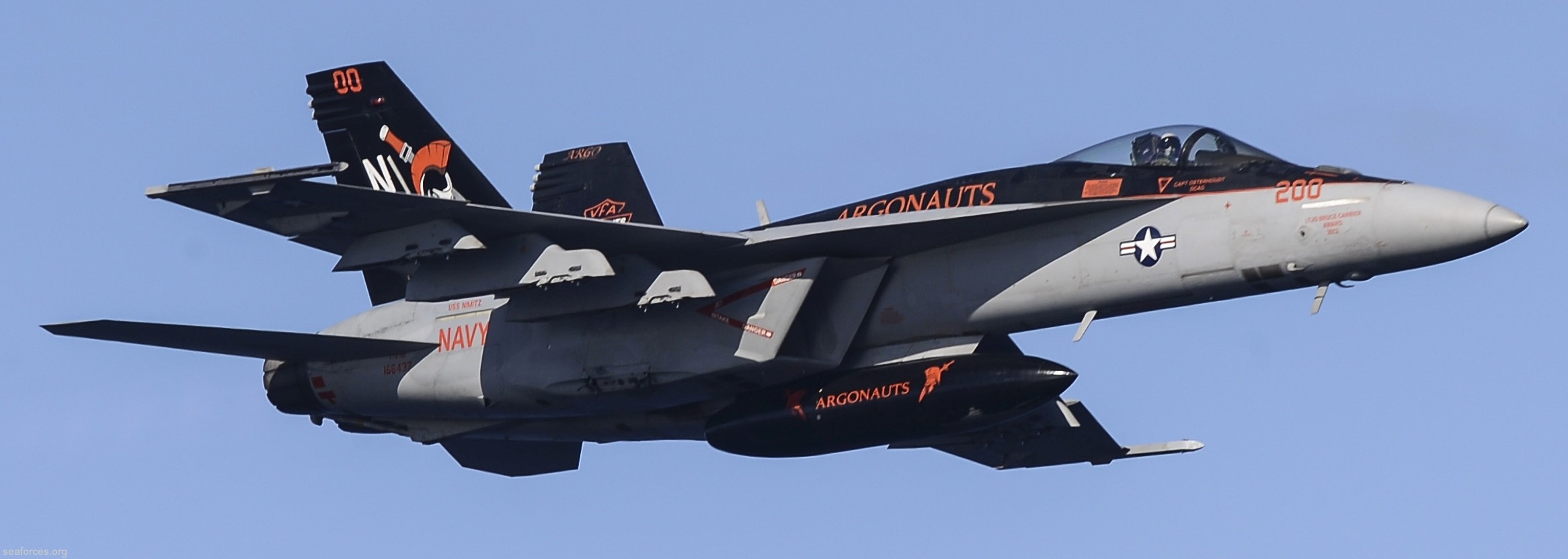 vfa-147 argonauts f/a-18e super hornet strike fighter squadron cvw-11 uss nimitz cvn-68 222