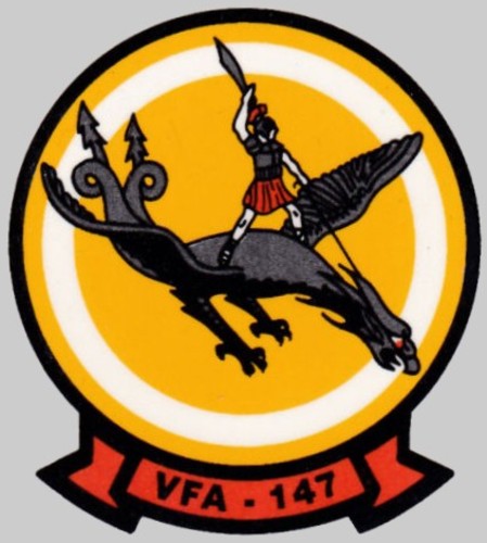vfa-147 argonauts insignia crest patch bagde strike fighter squadron us navy 03c
