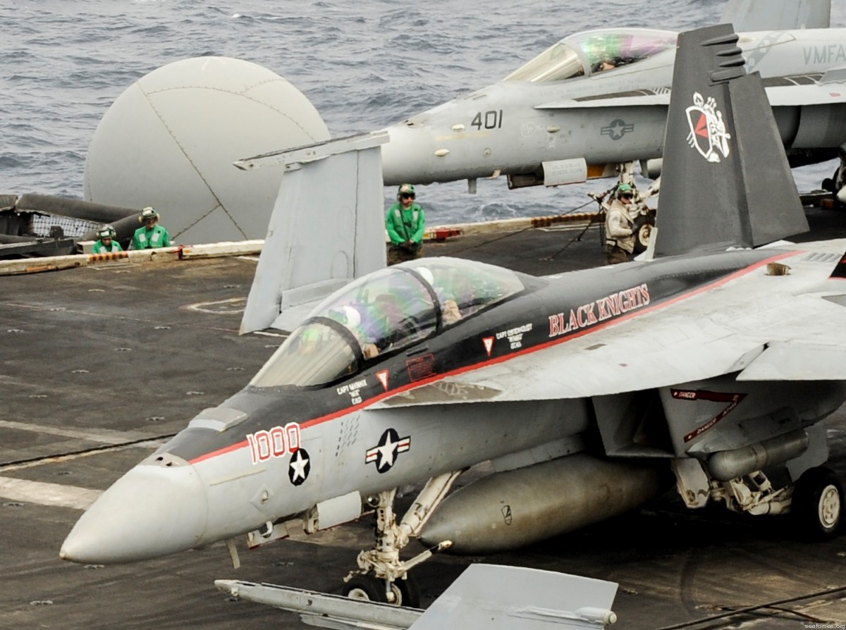 vfa-154 black knights strike fighter squadron navy f/a-18f super hornet carrier air wing cvw-11 uss nimitz cvn-68 51