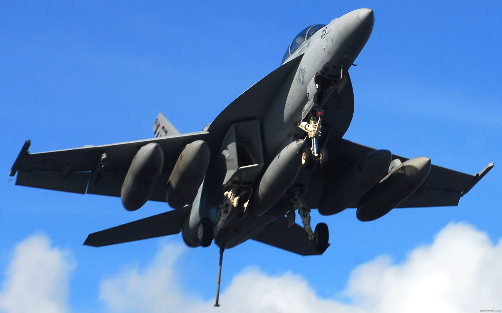 vfa-154 black knights strike fighter squadron navy f/a-18f super hornet carrier air wing cvw-9 uss john c. stennis cvn-70 114