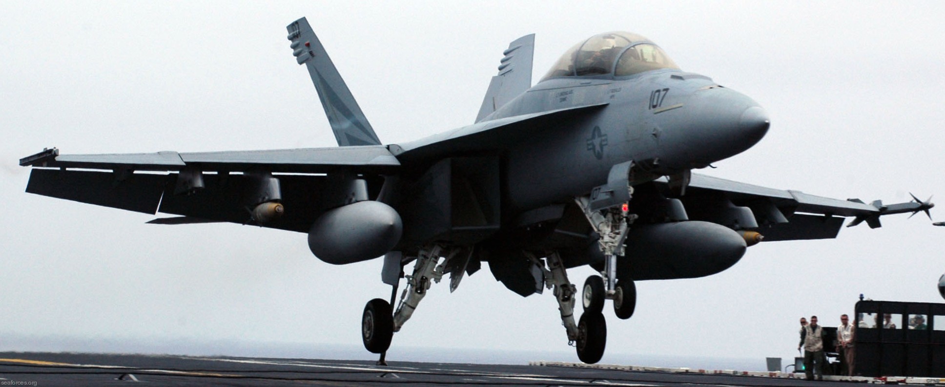 vfa-154 black knights strike fighter squadron navy f/a-18f super hornet carrier air wing cvw-9 uss john c. stennis cvn-70 126