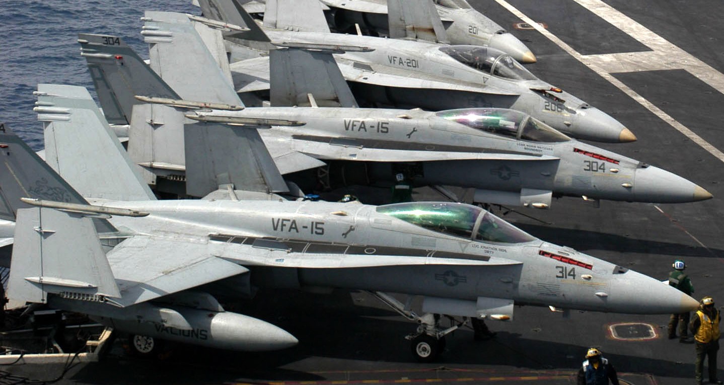 vfa-15 valions strike fighter squadron f/a-18c hornet cvn-71 uss theodore roosevelt cvw-8 us navy 04