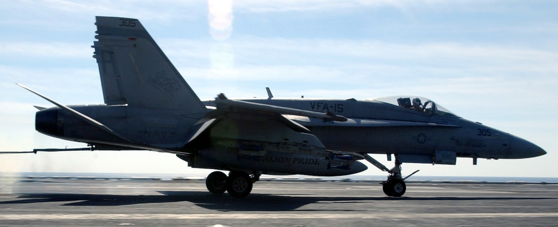 vfa-15 valions strike fighter squadron f/a-18c hornet cvn-71 uss theodore roosevelt cvw-8 us navy 88p