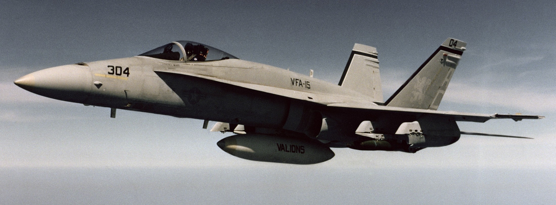 vfa-15 valions strike fighter squadron f/a-18a hornet us navy 108