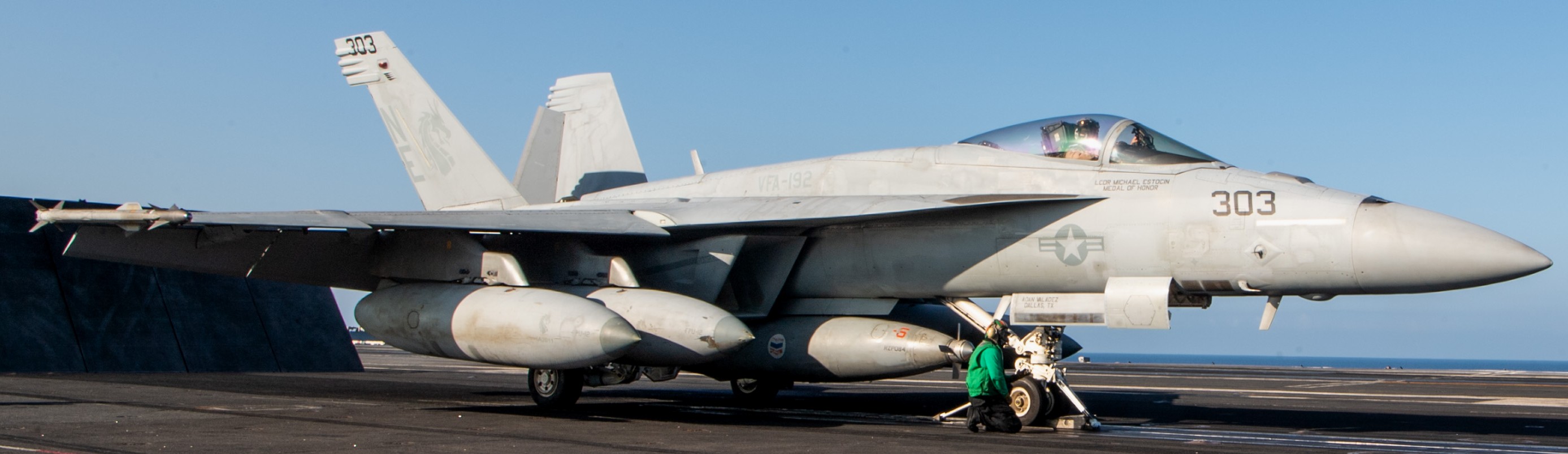 vfa-192 golden dragons f/a-18e super hornet strike fighter squadron cvn-70 uss carl vinson 2025 225