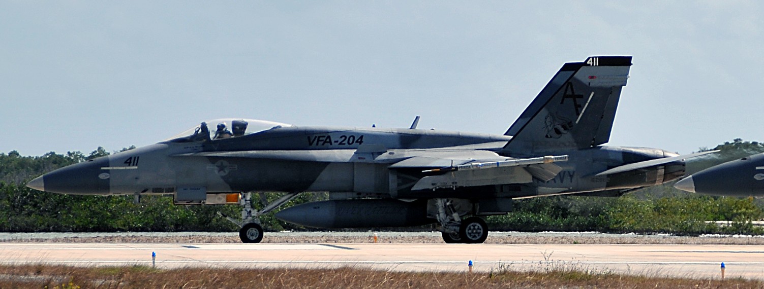 vfa-204 river rattlers f/a-18a+ hornet strike fighter squadron us navy reserve 24 nas key west florida