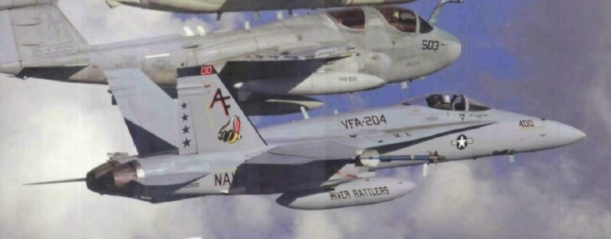 vfa-204 river rattlers f/a-18a+ hornet strike fighter squadron us navy reserve 28