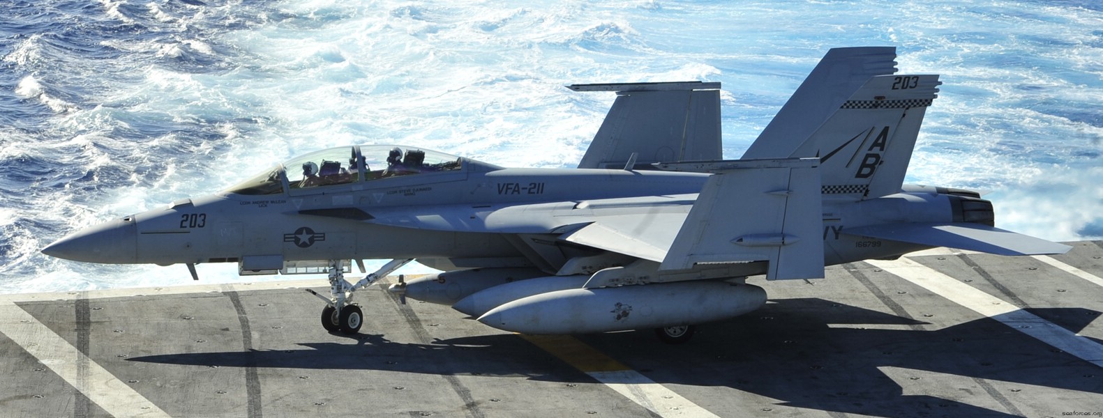 vfa-211 fighting checkmates strike fighter squadron f/a-18f super hornet navy carrier air wing cvw-1 uss enterprise cvn-65 64