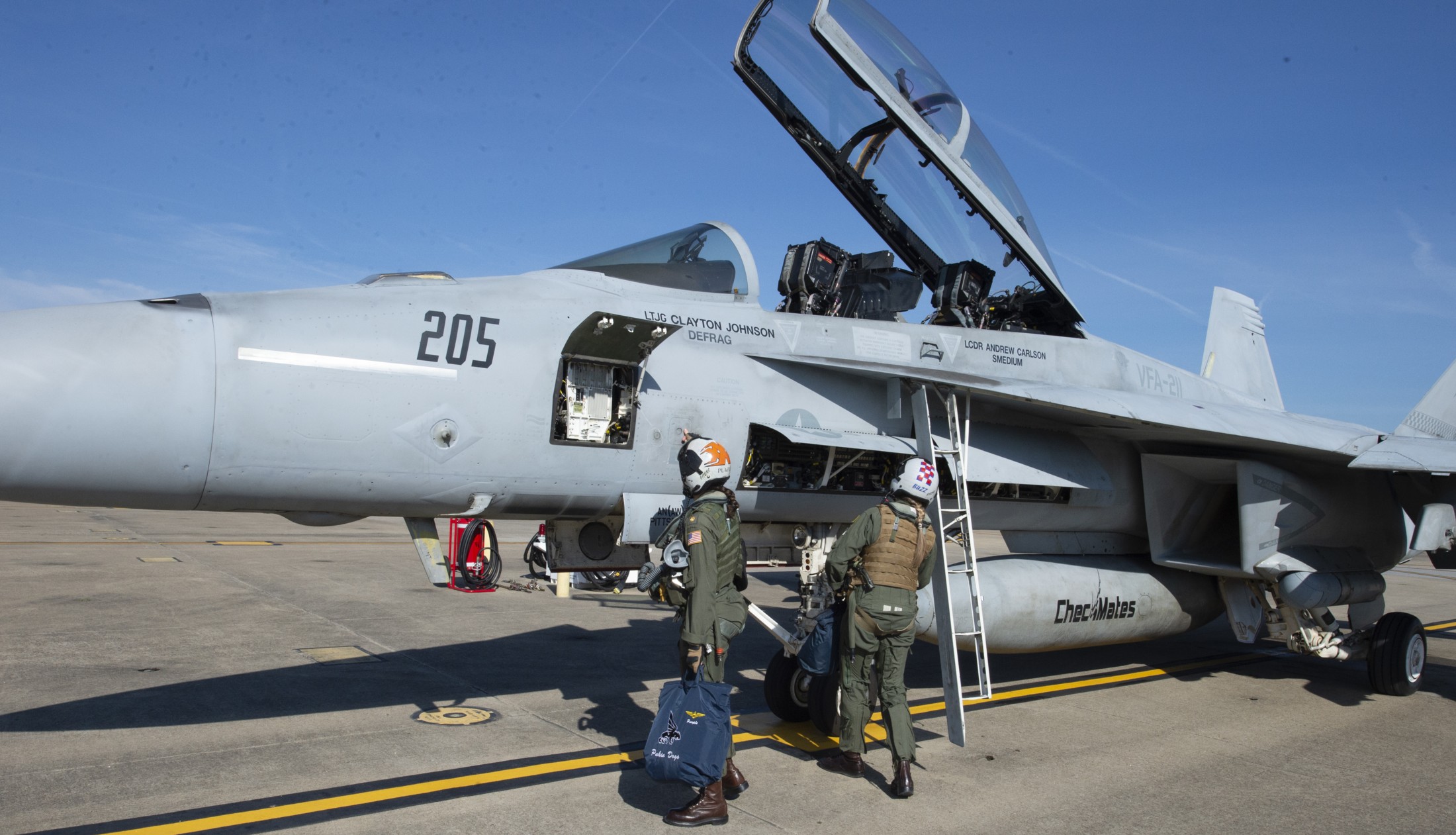vfa-211 fighting checkmates strike fighter squadron f/a-18f super hornet nas oceana virginia 2019 120