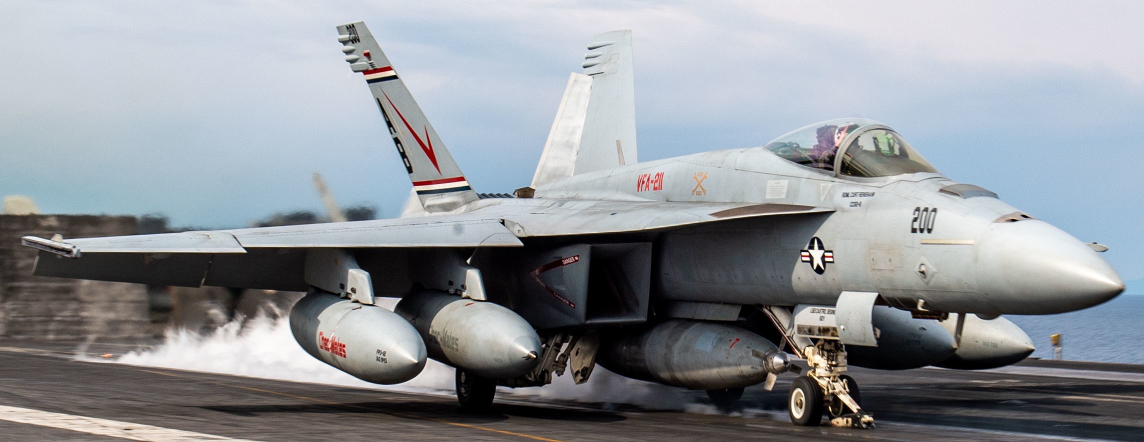 vfa-211 fighting checkmates strike fighter squadron f/a-18e super hornet cvw-1 uss harry s. truman cvn-75 146