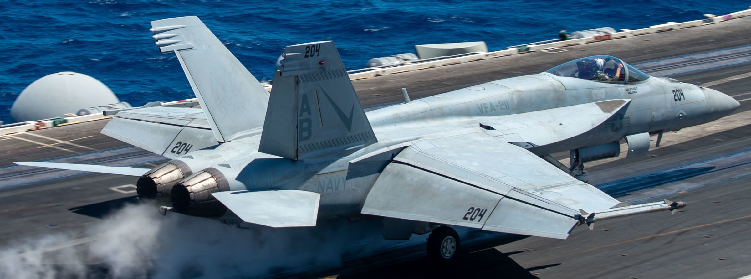 vfa-211 fighting checkmates strike fighter squadron f/a-18e super hornet cvw-1 uss harry s. truman cvn-75 2022 154
