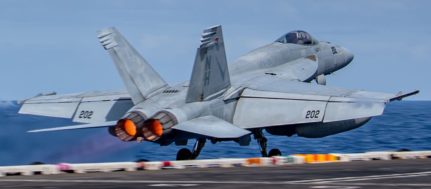 vfa-211 fighting checkmates strike fighter squadron f/a-18e super hornet cvw-11 uss theodore roosevelt cvn-71 2023 164