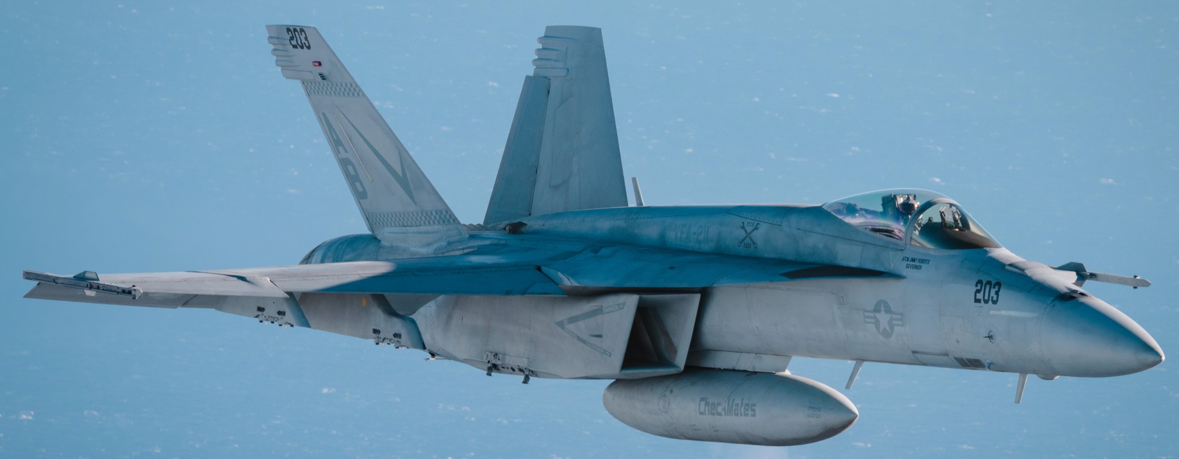 vfa-211 fighting checkmates strike fighter squadron f/a-18e super hornet uss harry s. truman cvn-75 exercise neptune strike 2022 175