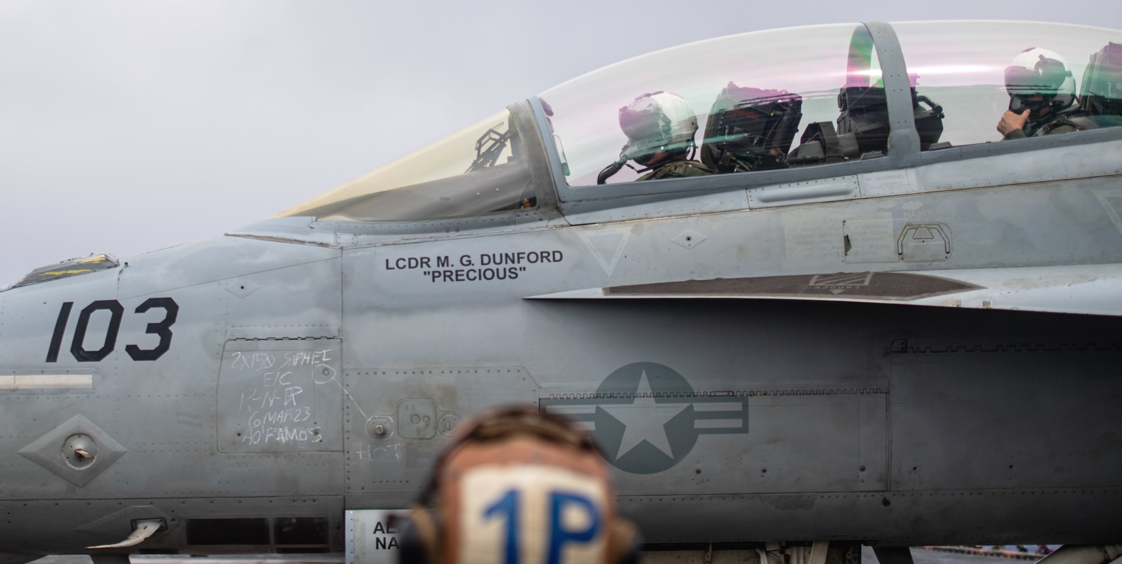 vfa-22 fighting redcocks strike fighter squadron f/a-18f super hornet cvw-17 cvn-68 uss nimitz 2023 138